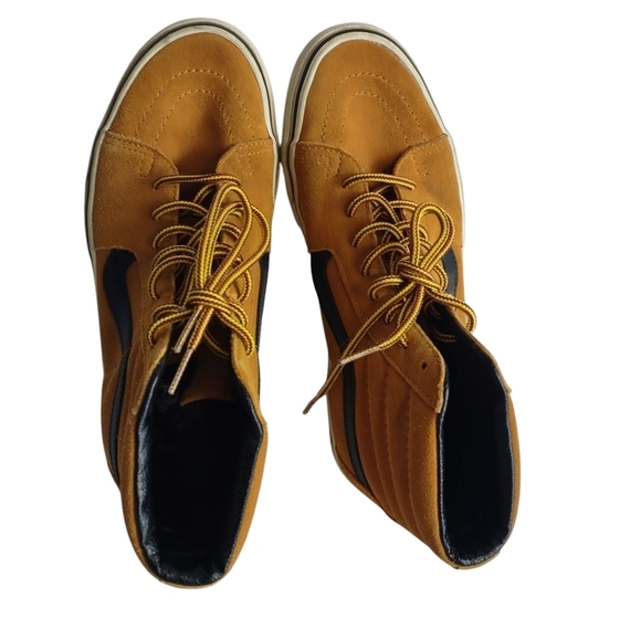 Vans 721454 SK8-HI Skate Honey Brown Suede Fashion Sneakers Men7.5/Women 9 - Picture 7 of 9